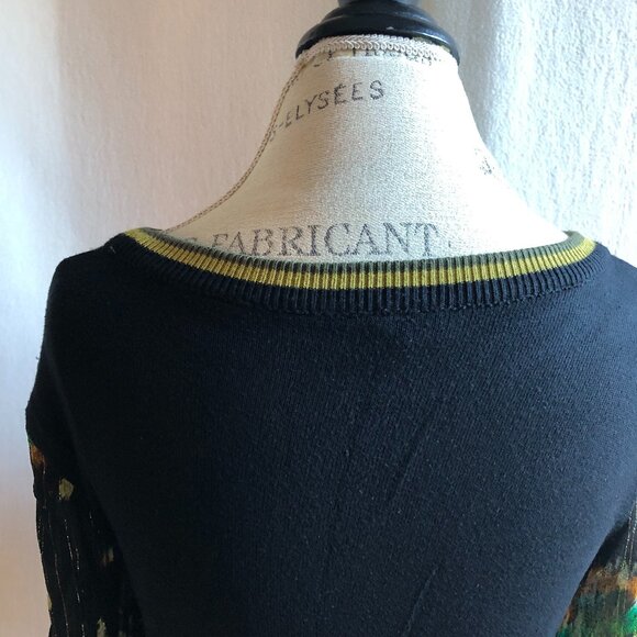 Blank London Sweater With Ruched Sleeves: Size M - Picture 4 of 16